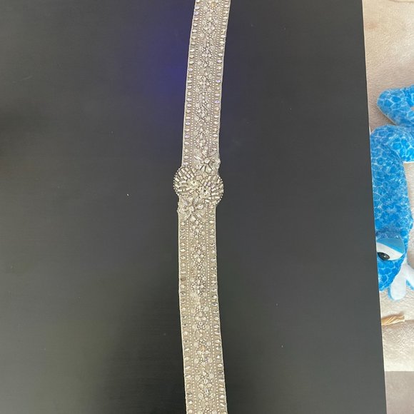 Monique Lhuillier Crystal Wedding Belt